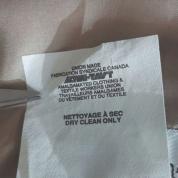 Vtg Guy Laroche "Charles" natural tone wool-linen blend sport coat - Picture 5 of 14